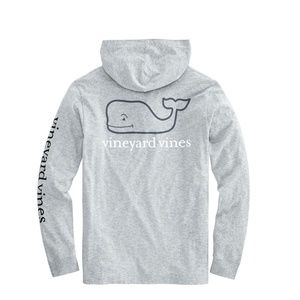 Vineyard Vines Hooded Long Sleeve Tee Shirt